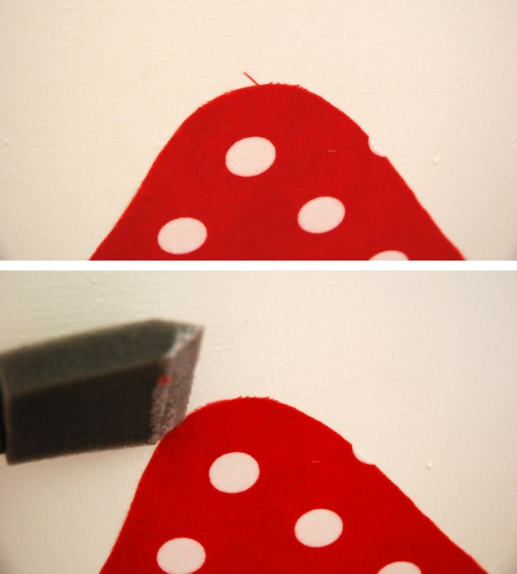 Fray before and after