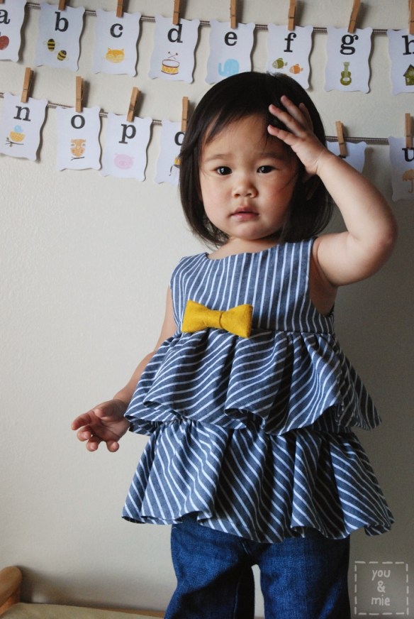 Double Ruffle Star Top main image 1