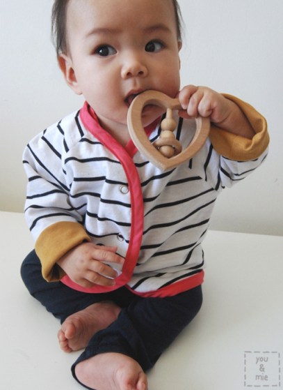 Oliver + S Lullaby Layette Jacket // by you & mie