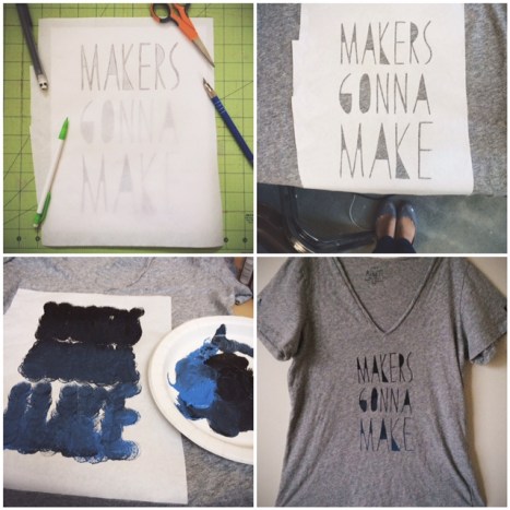 makers gonna make shirt // you & mie