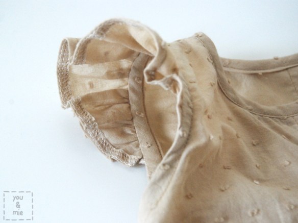 Ruffle Sleeve Tutorial by you & mie