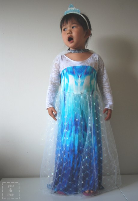Elsa Inspired Dress by you & mie