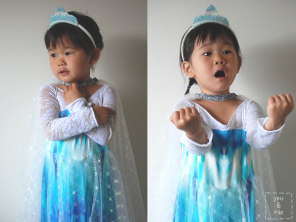 Elsa Inspired Dress by you & mie