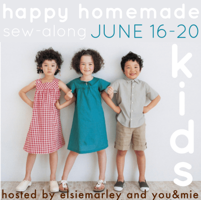 Happy Homemade Sew-along // elsie marley and you & mie