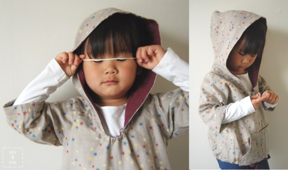 Happy Homemade Sew-along: Pull-over Parka // you & mie