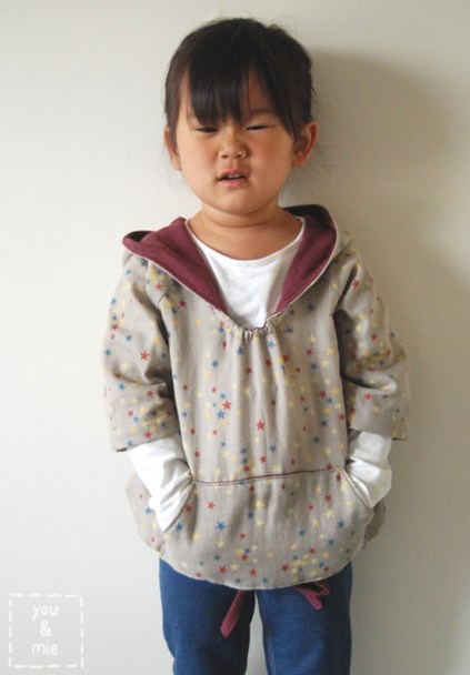 Happy Homemade Sew-along: Pull-over Parka // you & mie