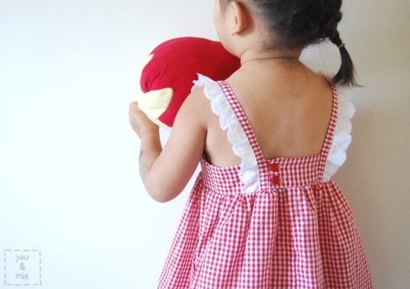 Strawberry Edelweiss Dress // you & mie