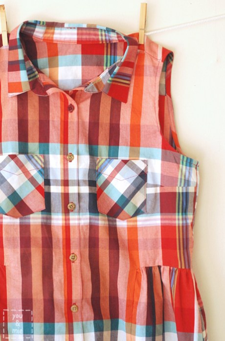 Plaid Alder Shirtdress by you & mie