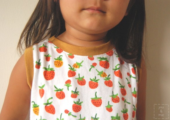 Strawberry Skater Dresses by you & mie