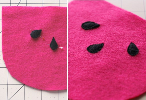 Watermelon Pouch Tutorial and Free Pattern by you & mie