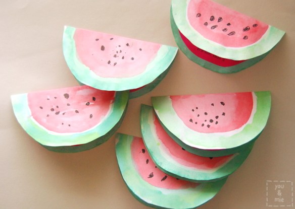 Watermelon Party Invites // you & mie