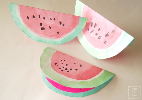Watermelon Party Invites // you & mie