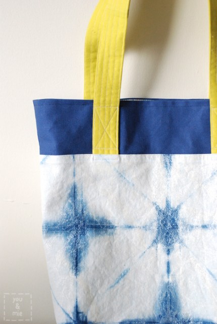 Shibori Tote // you & mie
