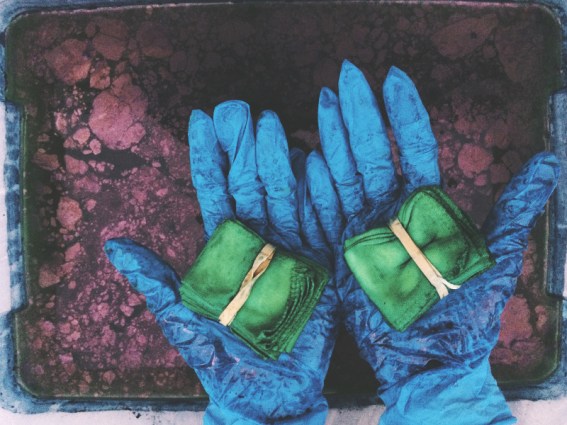 Shibori Dyeing // you & mie